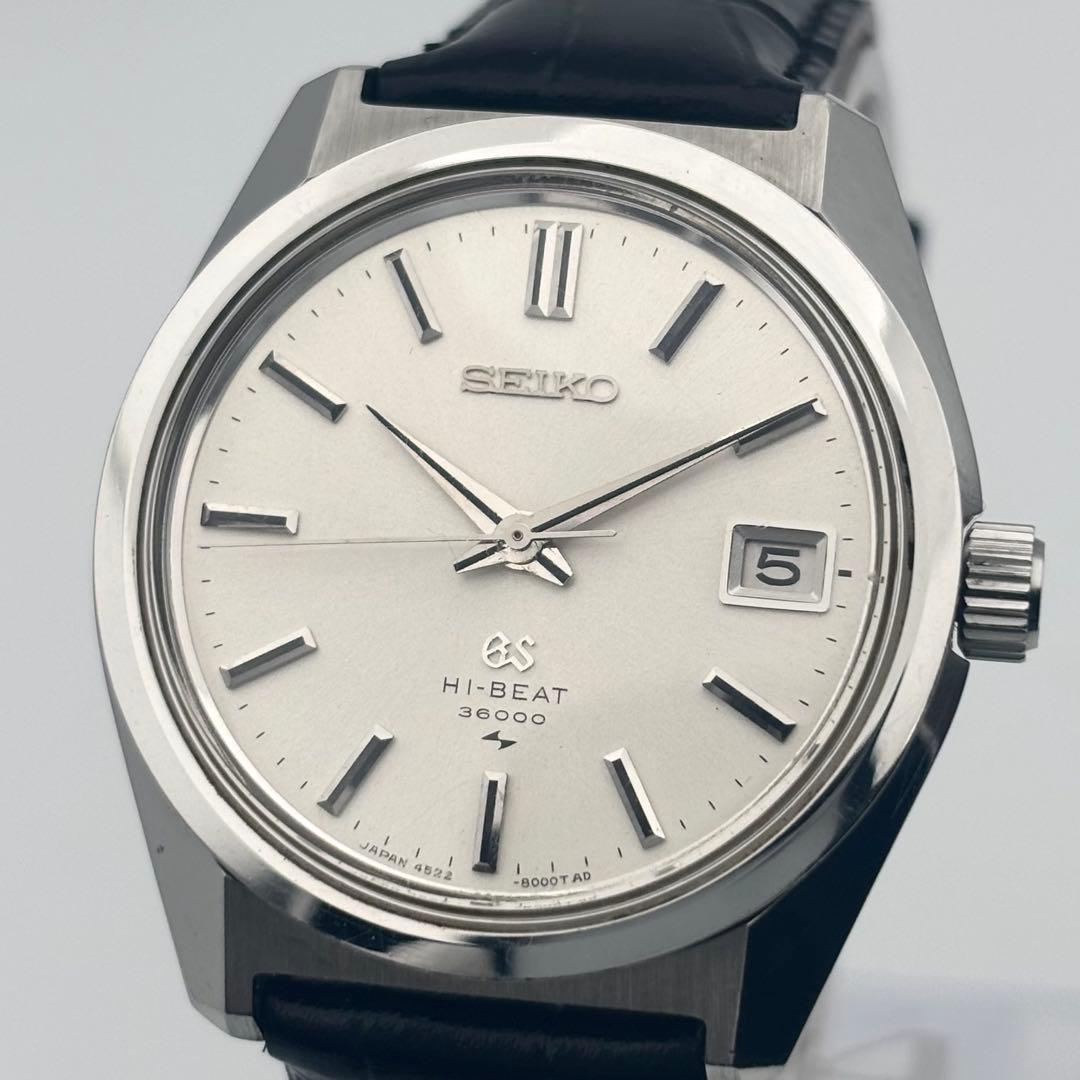 Grand Seiko Hand -Wound Clock 45Gs Grandseiko 4522-8000 1968