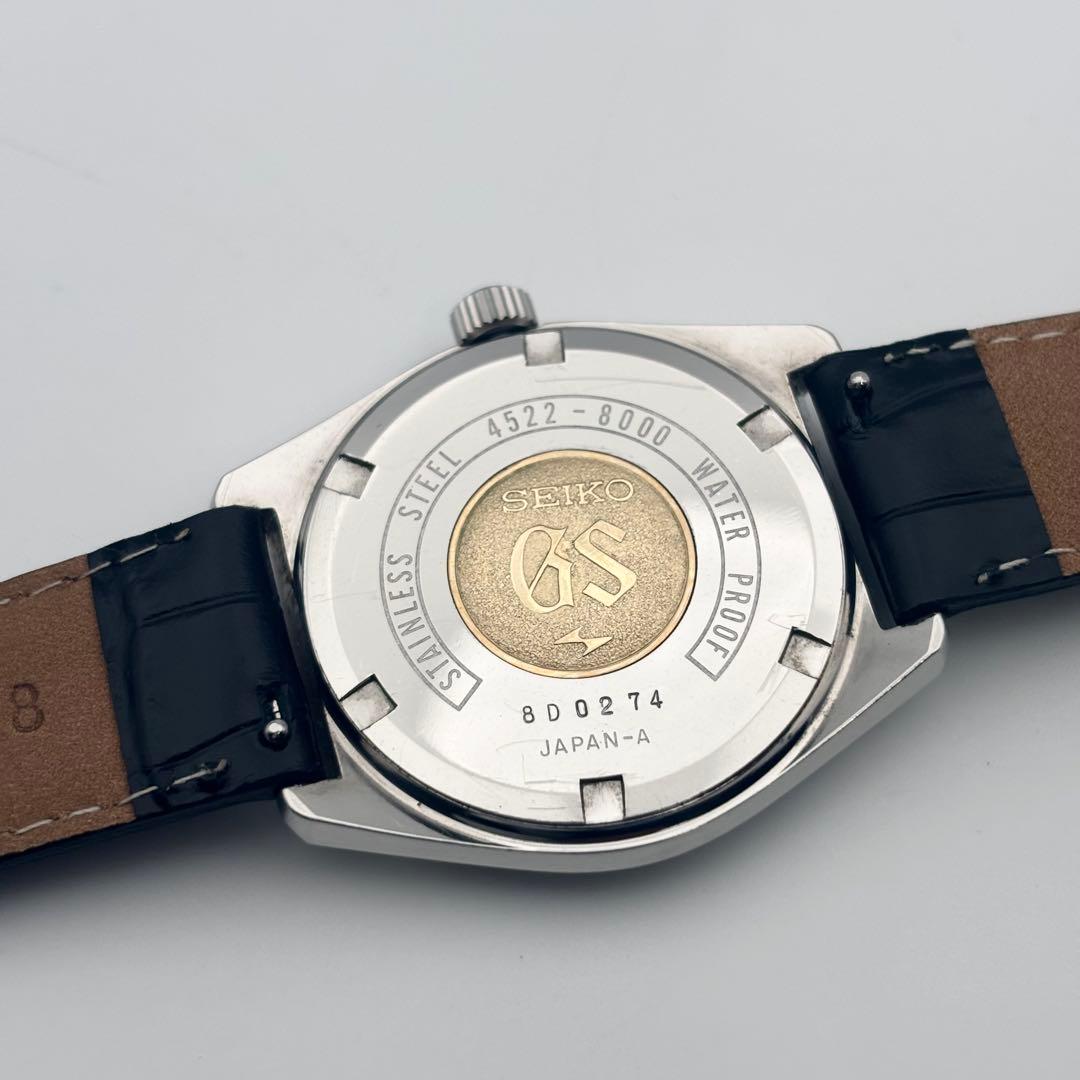 Grand Seiko Hand -Wound Clock 45Gs Grandseiko 4522-8000 1968