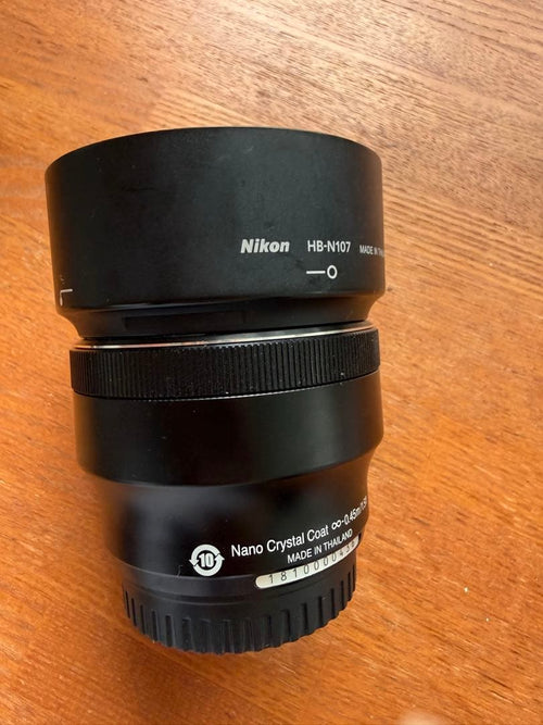 Nikon Prime Lenses 1 Nikkor F/1.2