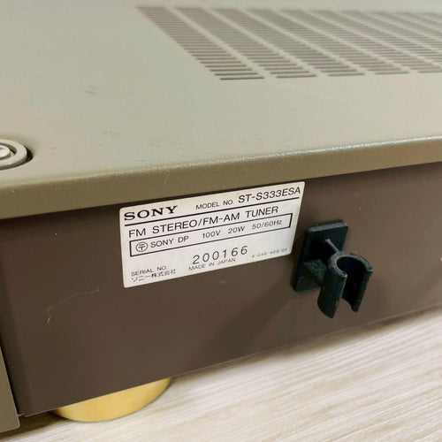 Sony Radio Tuners St-S333Esa Fm/Am