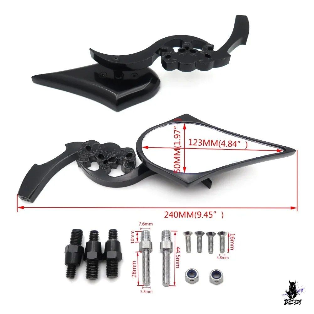 Mirror Cbr600/900Rr/929Rr/1000Rr Gsxr R1/R6