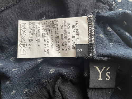 Yohji Yamamoto Short-Sleeve Y S