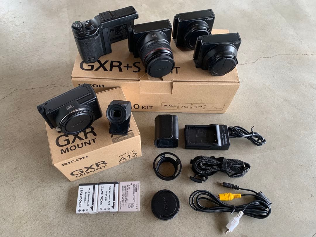 Ricoh Compact Digital Cameras Gxr +Mount A12M +Vf-2