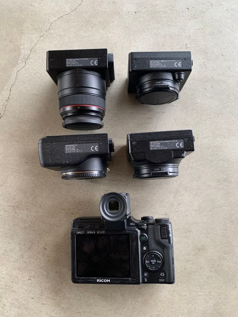Ricoh Compact Digital Cameras Gxr +Mount A12M +Vf-2