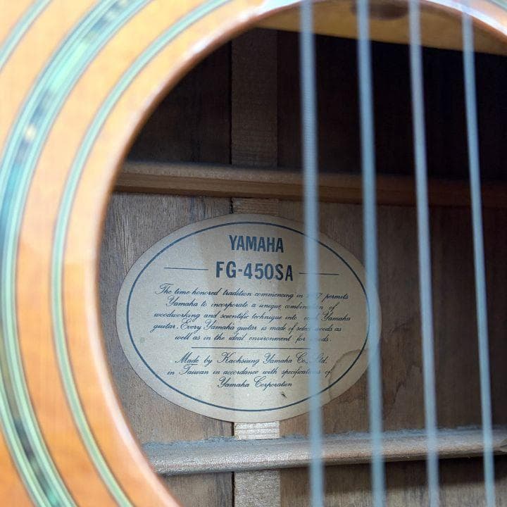 Yamaha Acoustic Guitars Fg-450Sa