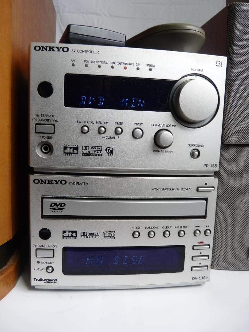 Onkyo Sound Speaker Rear Bar 5.1 Pr-155 Dvd Dv-S515