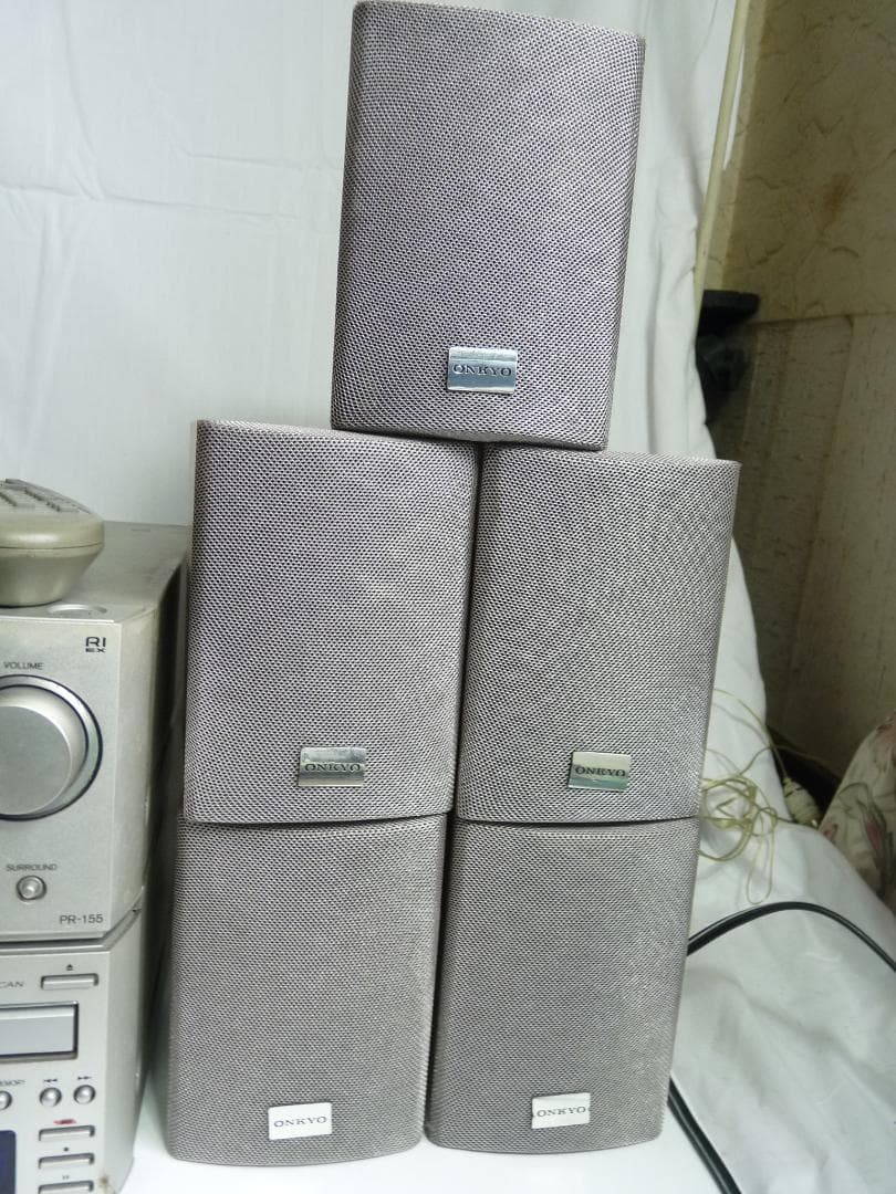 Onkyo Sound Speaker Rear Bar 5.1 Pr-155 Dvd Dv-S515