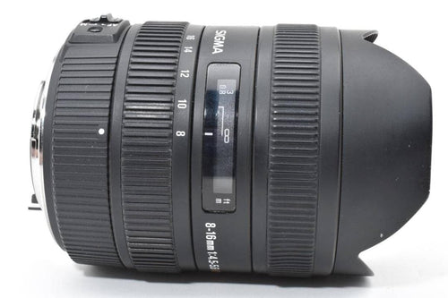 Lens (Zoom) Sigma 8-16Mm F4.5-5.6 Dc Hsm