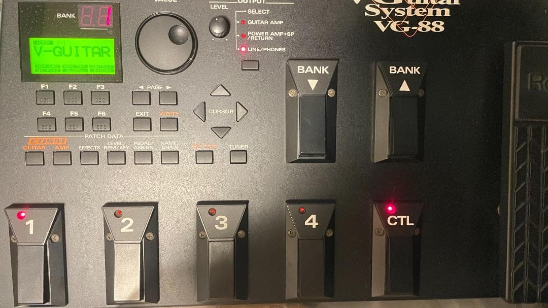 Guitar Effects Units Roland Vg-88 Ver.2