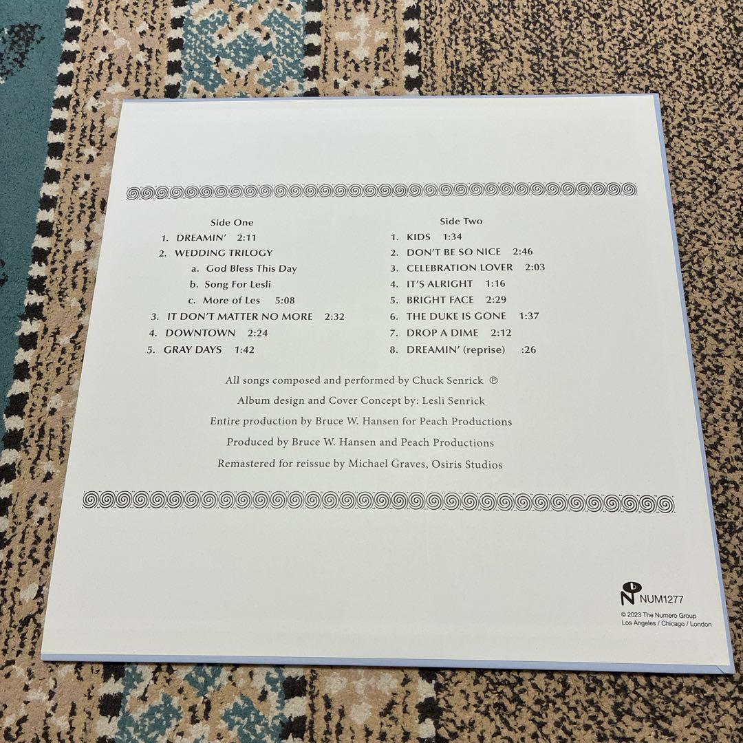 Overseas Music Chuck Senrick Dreamin' Lp