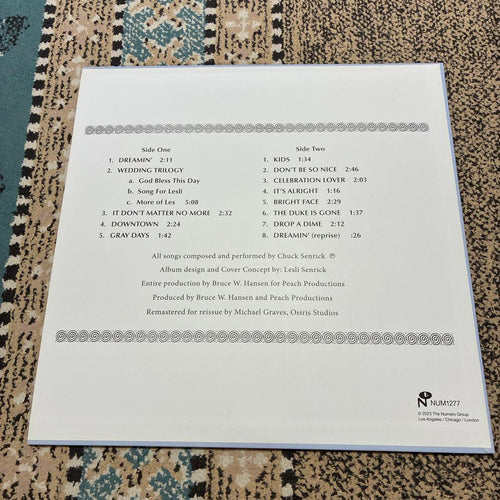 Overseas Music Chuck Senrick Dreamin' Lp