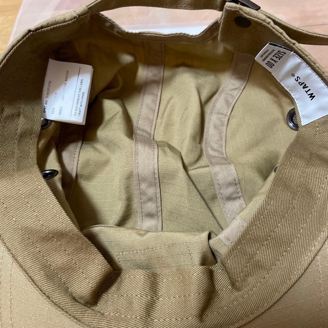 Wtaps Work Caps Cap Cotton Ripstop Beige