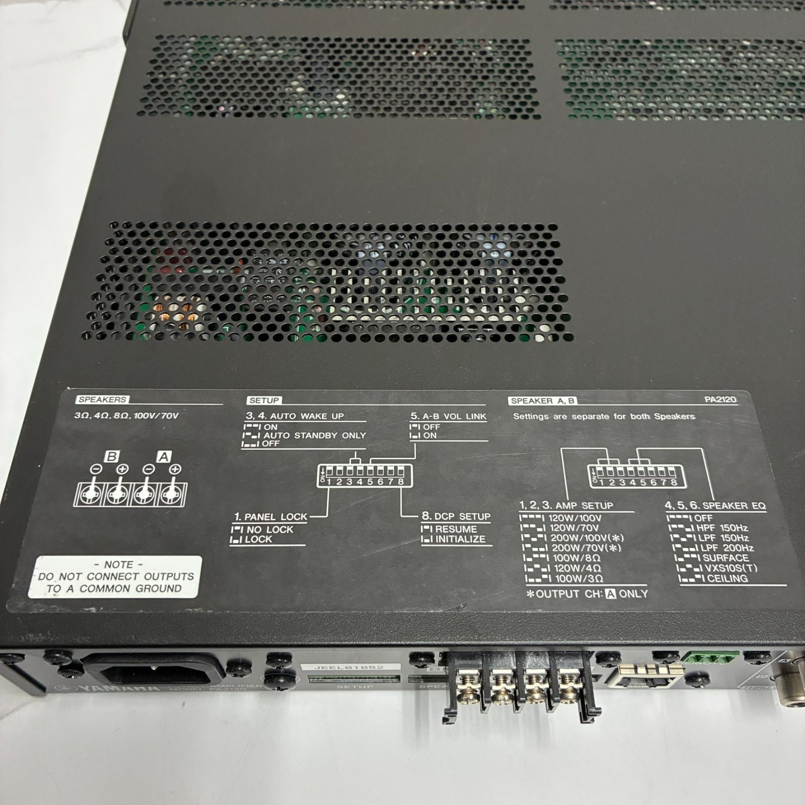 Yamaha Others Pa2120 120W 2 1U 143-A2