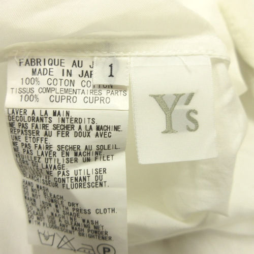 Y'S Short Sleeve Yohji Yamamoto 09Ss 1 Used