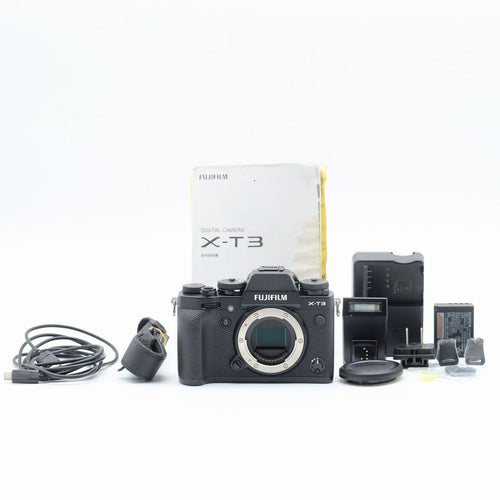 Fujifilm Mirrorless Interchangeable Lips X-T3 X-T3-B