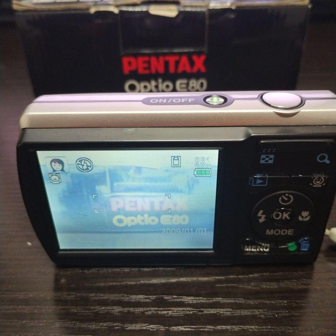 Pentax Compact Digital Camera Optio E80