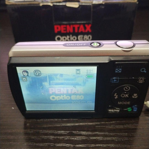 Pentax Compact Digital Camera Optio E80