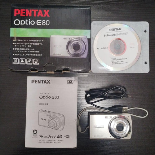 Pentax Compact Digital Camera Optio E80