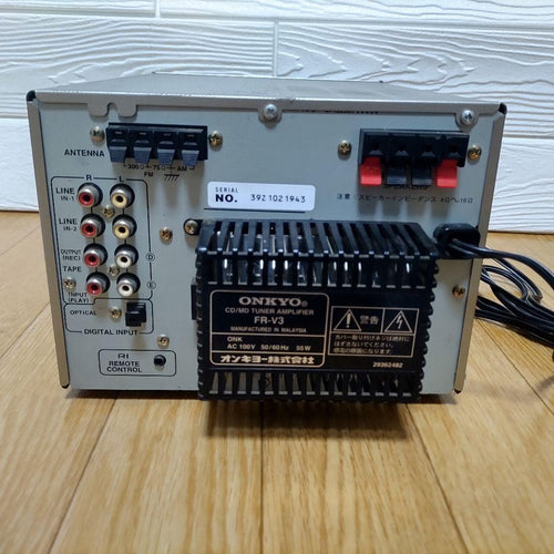 Onkyo Cd, Md Cassette Decks Cd/Md Fr-V3