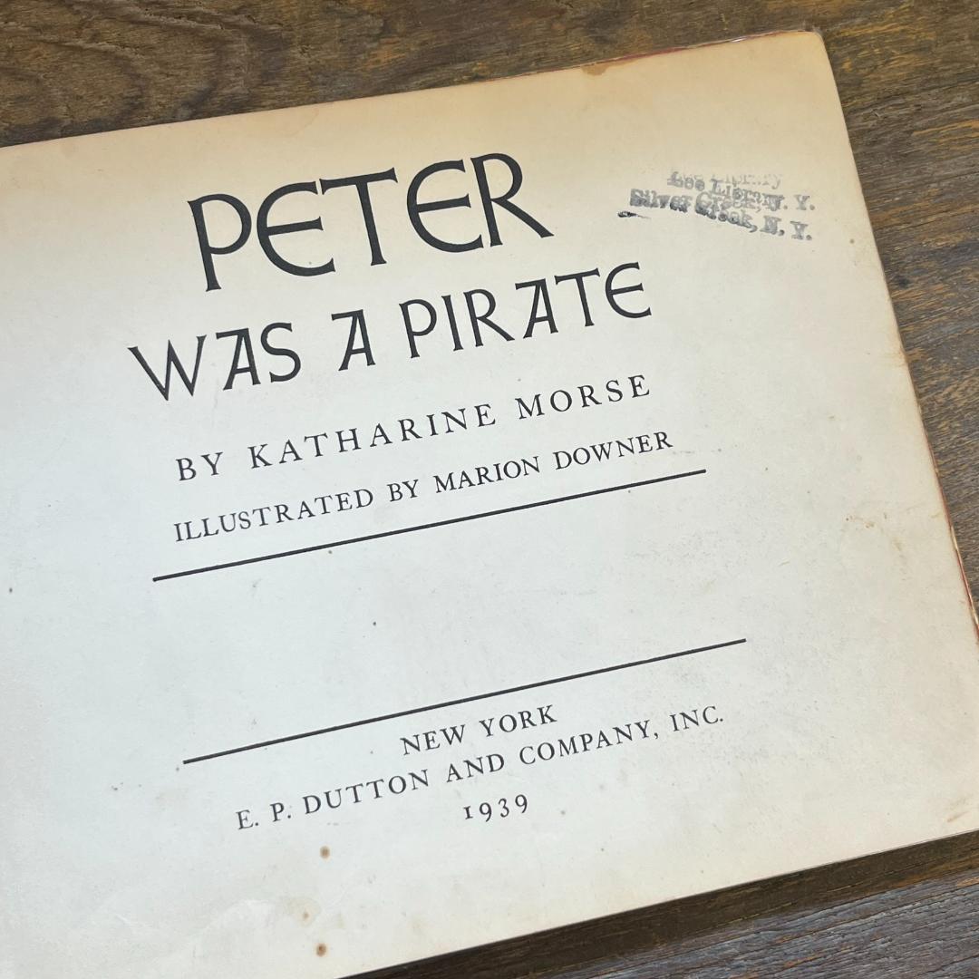 Picture Books Children S Peter Was A Pirate