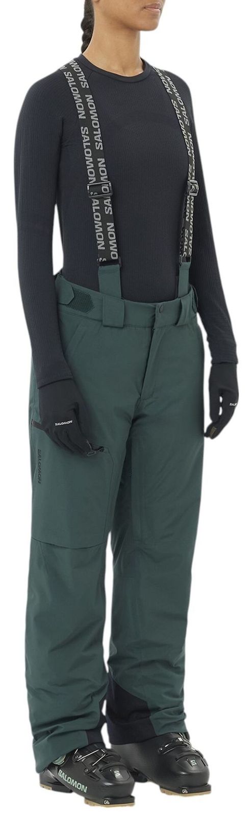 Casual Pants Salomon Womens Brilliant 20 Bibs Green Gables