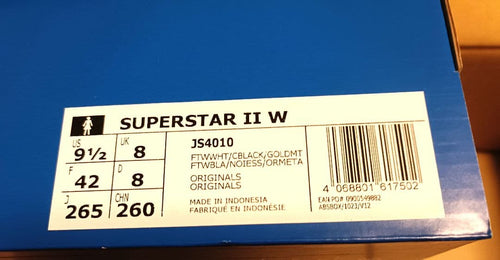 Adidas Sneakers 2 Superstar Ii Js4010