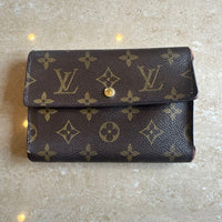 Portefeuilles à trois volets Louis Vuitton