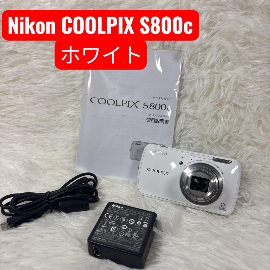 Nikon Compact Digital Cameras Coolpix S800C Android