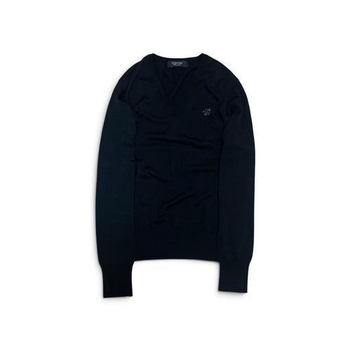 Viktor Rolf Knitted Tops Sweaters 00S Archive Wax Seal Knit