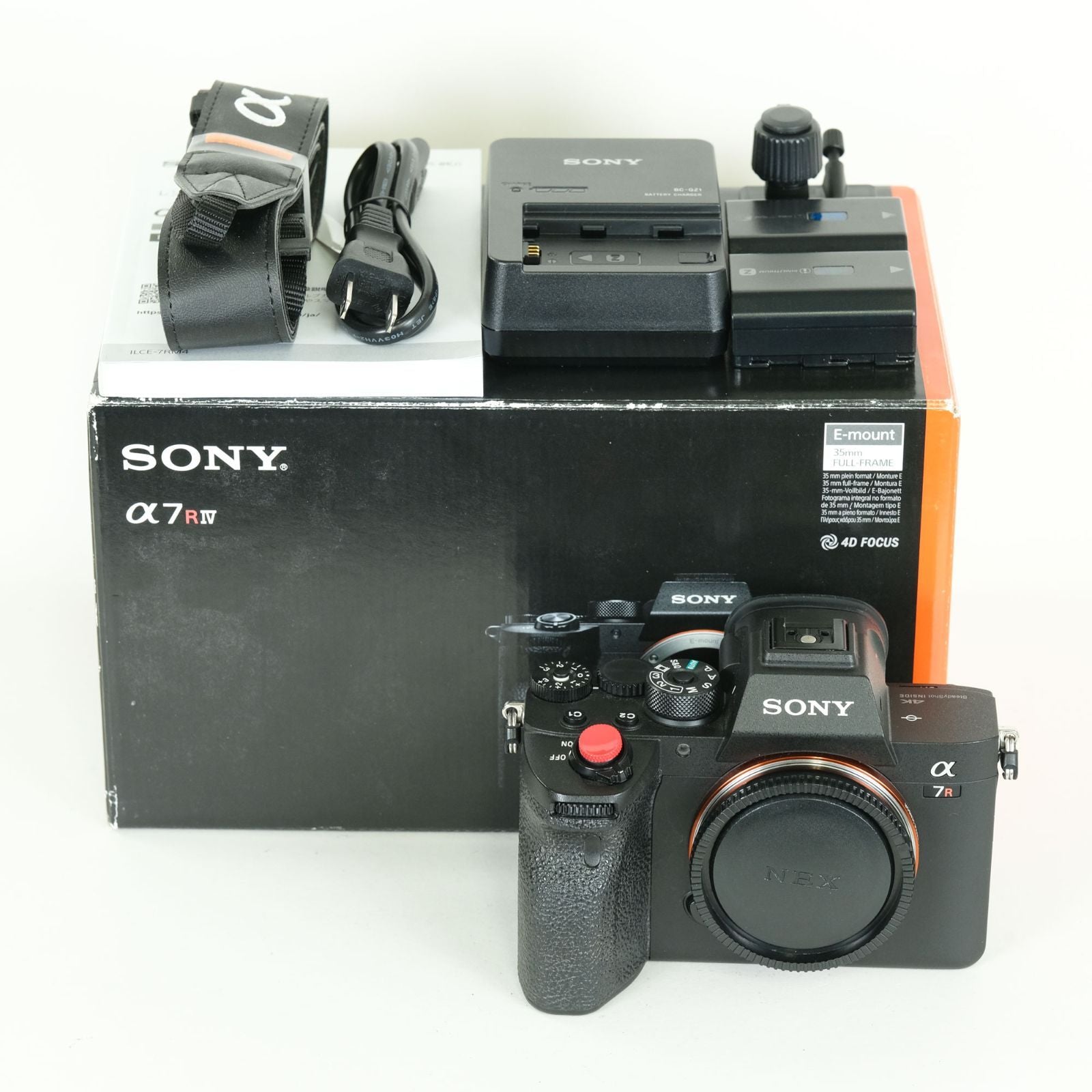 Sony Mirrorless Interchangeable Lips 61,240 2 7R Iv Ilce-7Rm4 E
