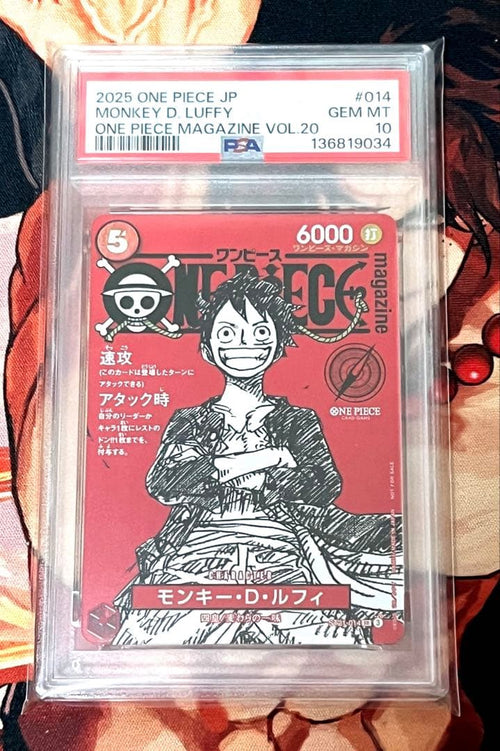 One -Piece Card Game (Psa10) 20 D