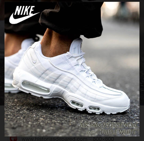 Nike Sneakers W Air Max 95 "Triple White" 27