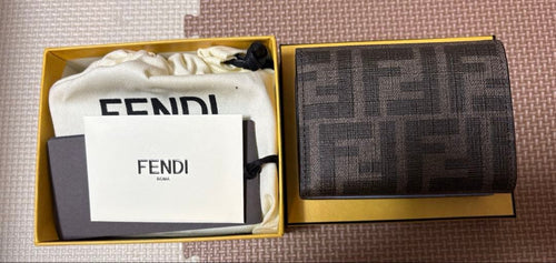Fendi Trifold Wallets X Fragment