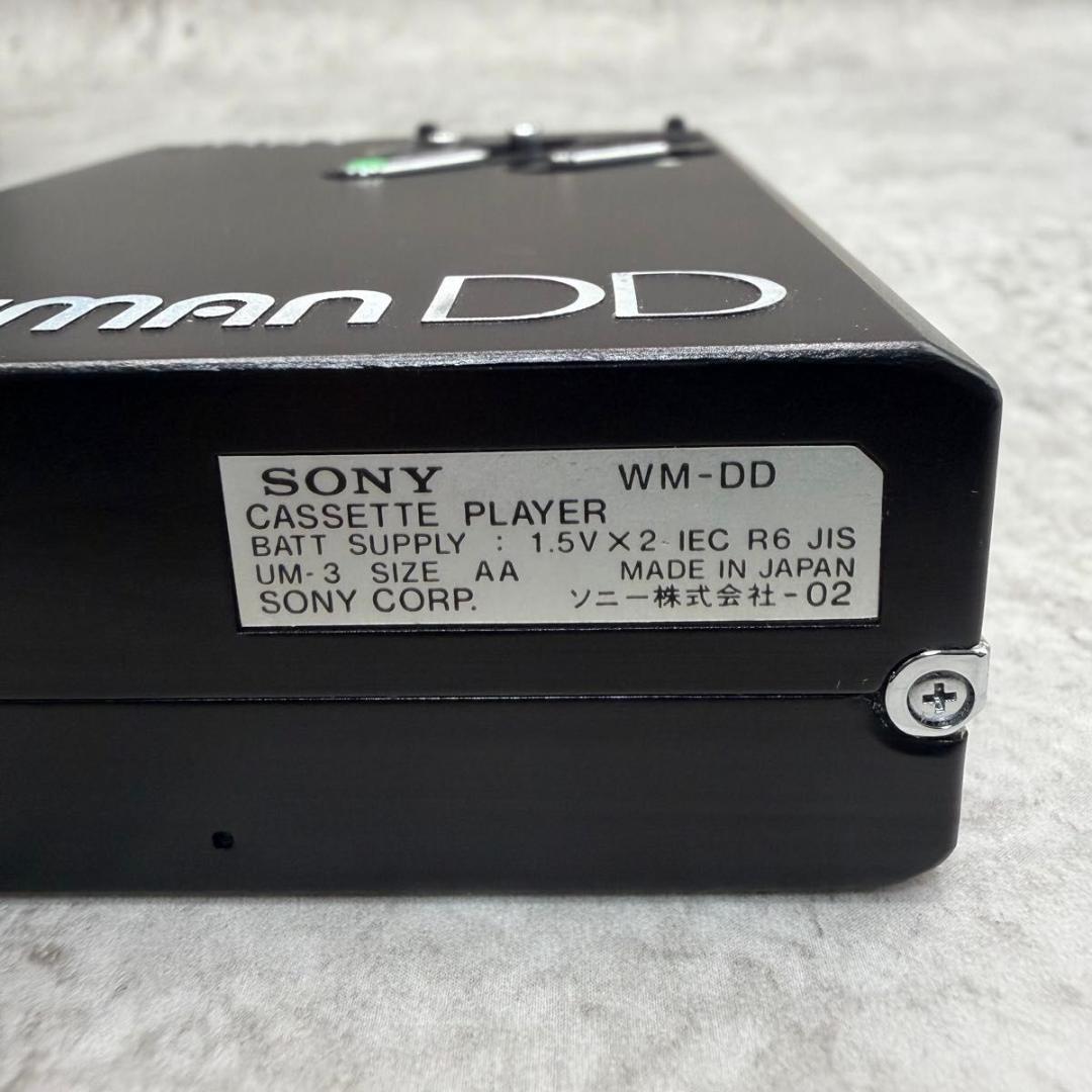 Sony Cassette Player Walkman Wm-Dd Wm Dd