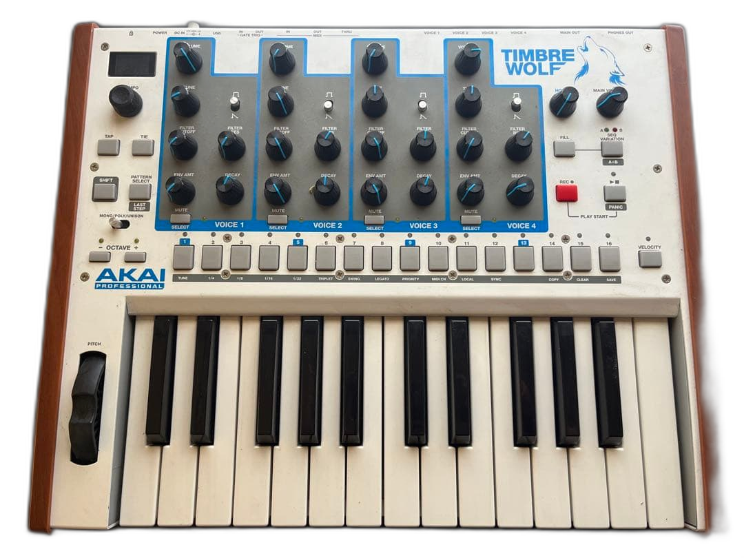 Keyboard Electronic Piano Akai Timbre Wolf