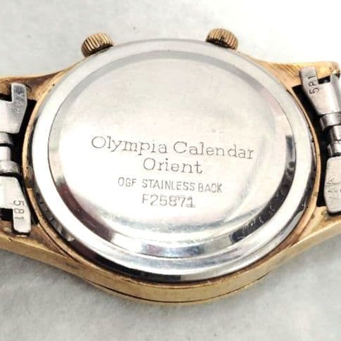 Orient Automatic Watches T Olympia Calendar