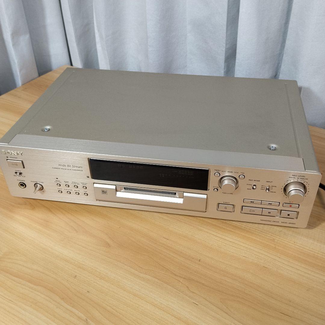 Sony Cd, Md Cassette Decks Mds-Jb920