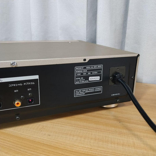Sony Cd, Md Cassette Decks Mds-Jb920
