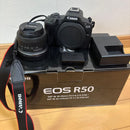 Canon Mirrorless Interchangeable Lens Cameras Eos R50