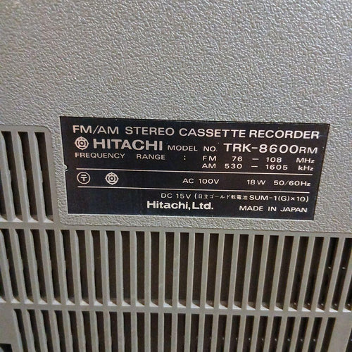 Pioneer Radios Radio Cassette Players Trk-8600Rm Recorder