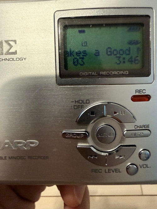 Sharp Portable Md Player Md-Dr7