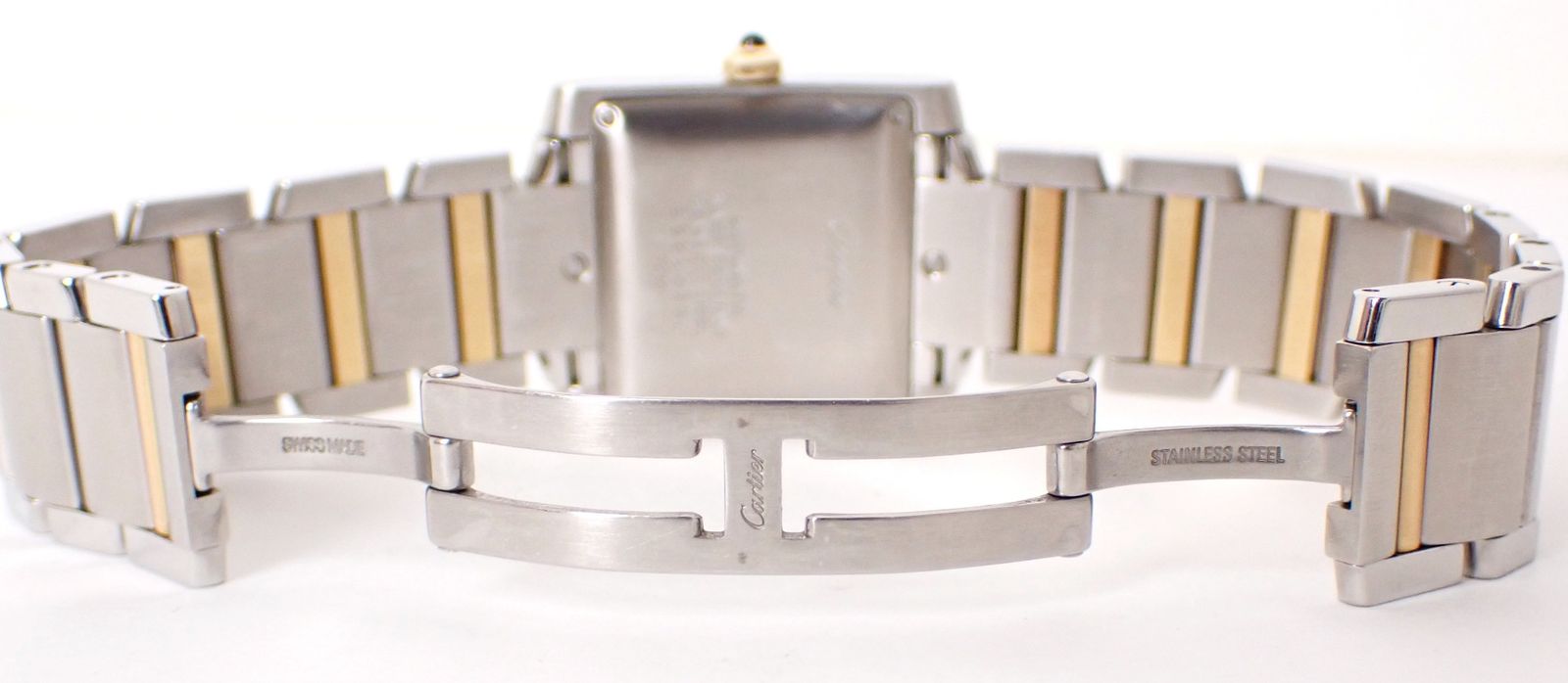 Cartier Automatic Winding Clock Lm W51005Q4 Ss/Yg At