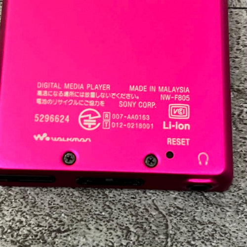 Sony Digital Audio Players Nw-F805 16Gb