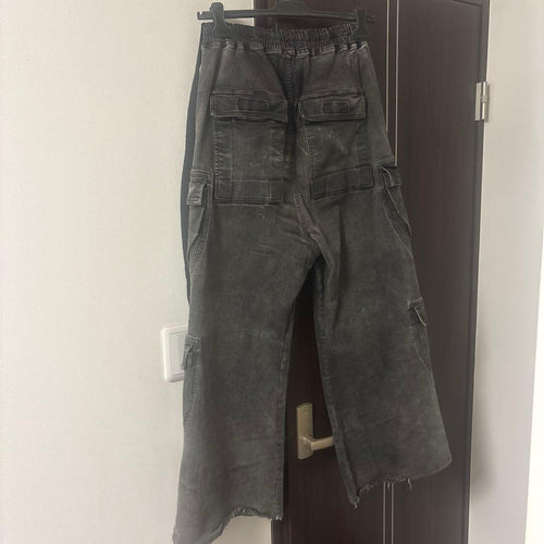Rick Owens Drkshdw Work Pants, Cargo Painter'S
