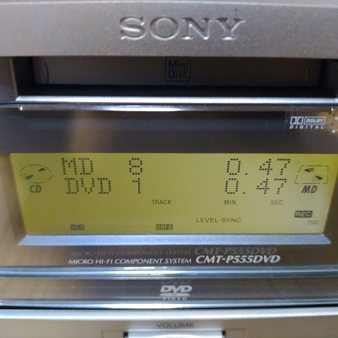 Sony Mini -Component Cmt-P555Dvd Md Ok
