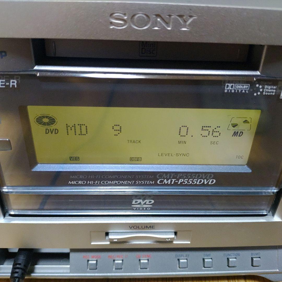 Sony Mini -Component Cmt-P555Dvd Md Ok