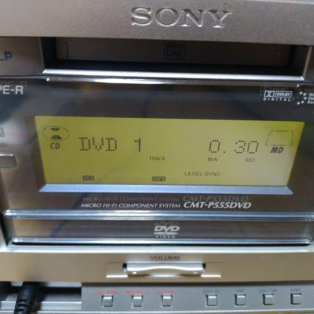 Sony Mini -Component Cmt-P555Dvd Md Ok