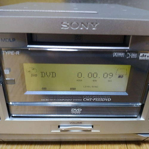 Sony Mini -Component Cmt-P555Dvd Md Ok