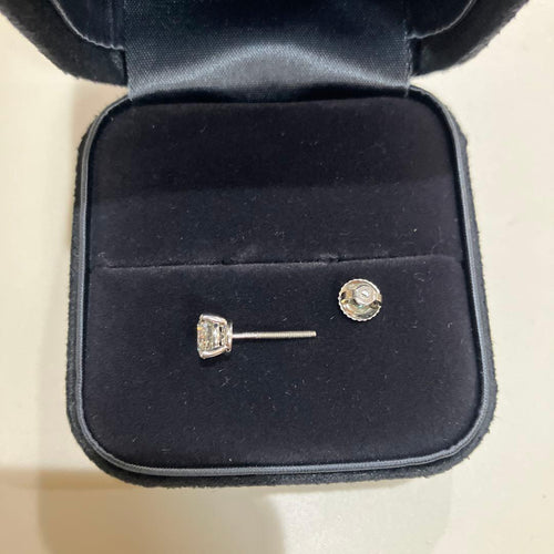 Tiffany Earrings (Single) 0.65Ct Pt950