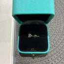 Tiffany Earrings (Single) 0.65Ct Pt950